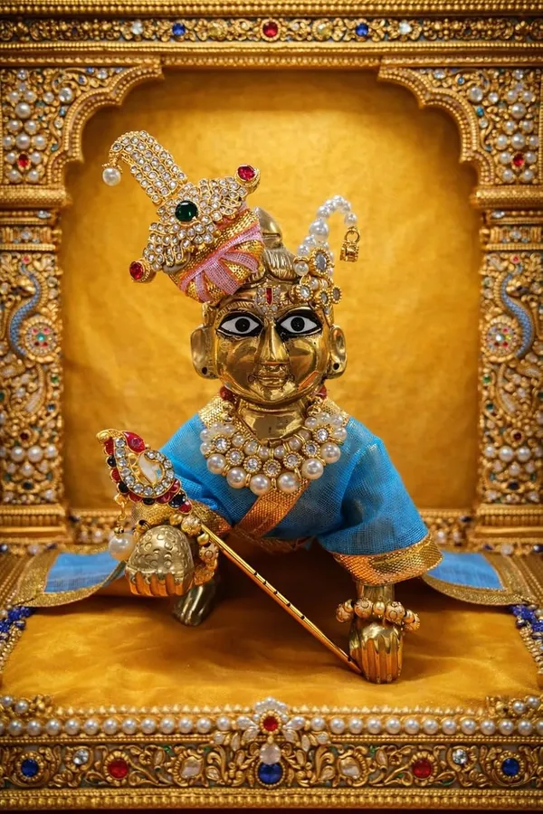 Flute_With_Shankh_Design_For_Deity_Shringar