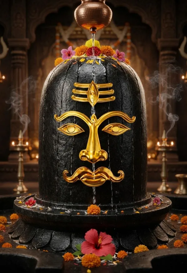 Shivling_Face_Decoration_Set