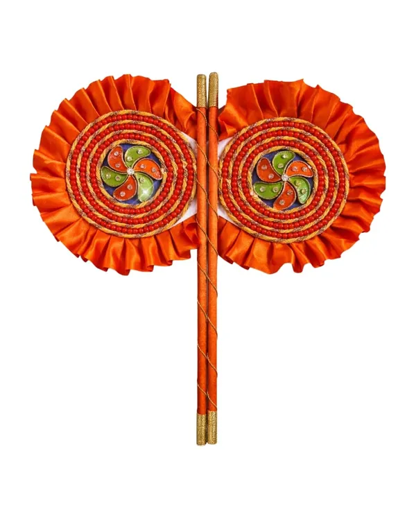 Decorative_Cloth_Hand_Fan_For_Deity_Idols
