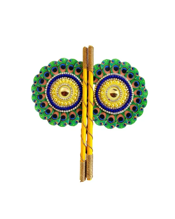 Decorative_Cloth_Hand_Fan_For_Deity_Idols