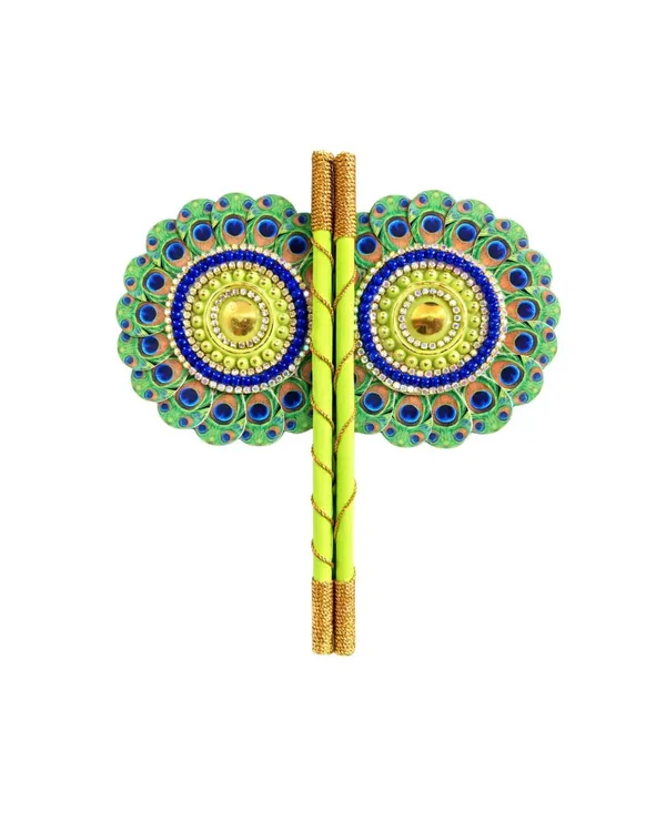 Handmade_Cloth_Hand_Fan_For_Deity_Decoration
