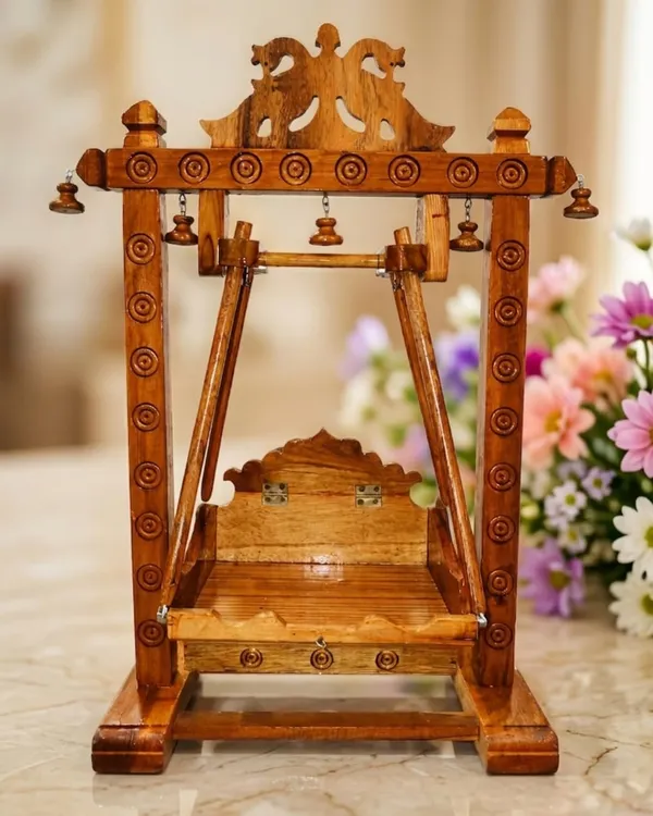 Wooden_Jhula_For_Mandir