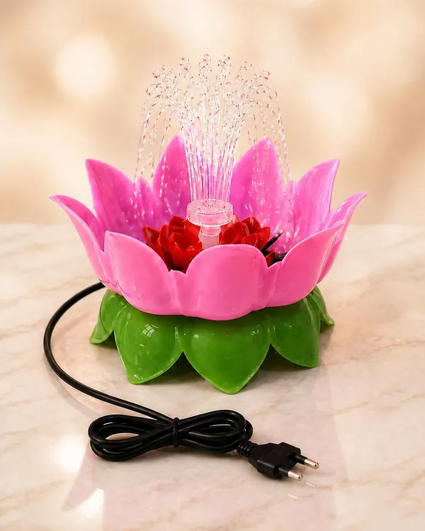 Electric_Lotus_Fountain_For_Temple