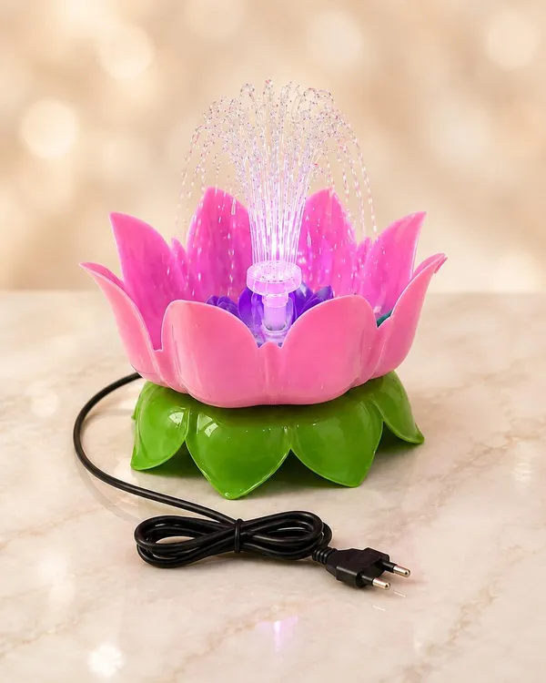 Electric_Lotus_Fountain_For_Temple