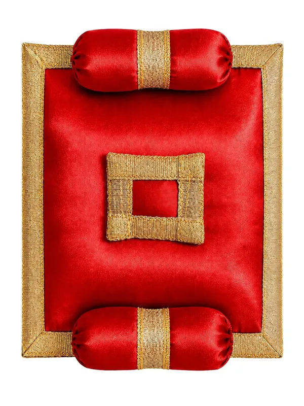 Satin_Velvet_Puja_Chowki_Cushion