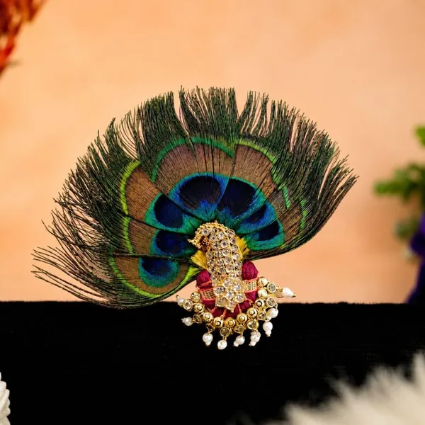 Ad_Peacock_Feather_Paag_For_Deity