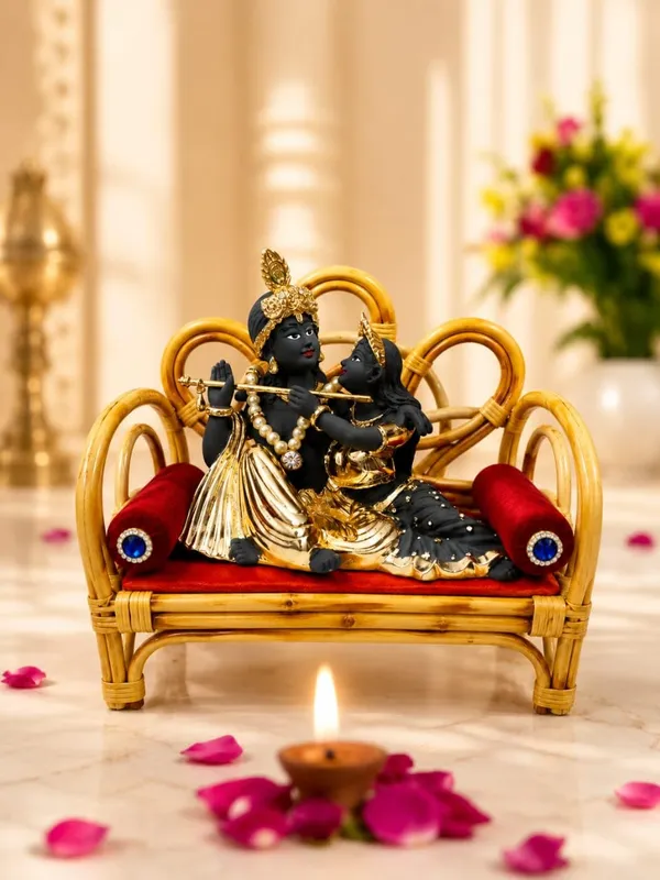 Bamboo_Rattan_Throne_For_Krishna