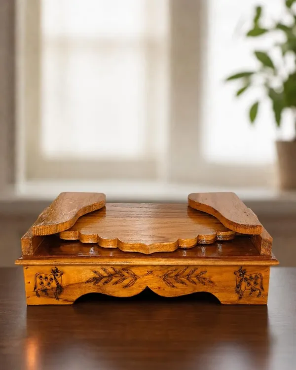 Teak_Wood_Folding_Sinhasan