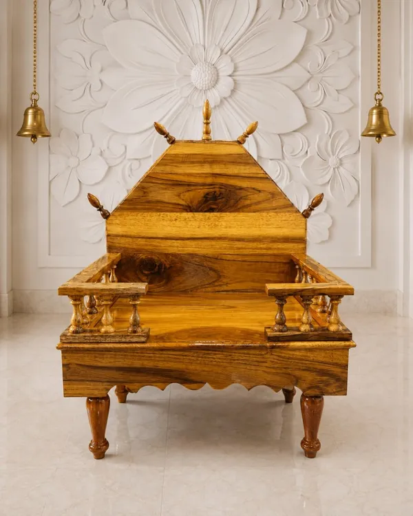 Wooden_Temple_Throne_For_Deity