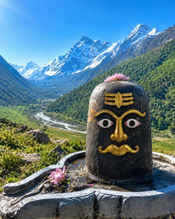 Shivling_Face_Decoration_Set