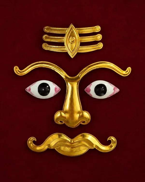 Shivling_Face_Decoration_Set
