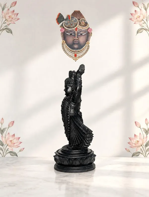 Krishna_Idol_With_Lotus_Stand