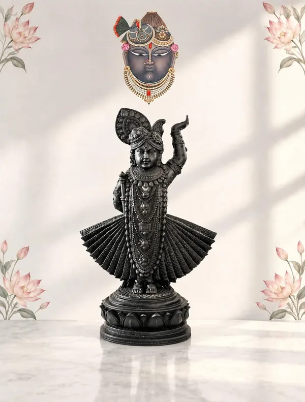 Krishna_Idol_With_Lotus_Stand