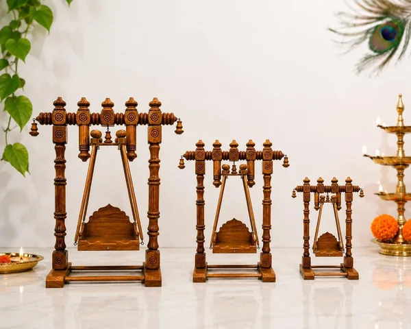 Wooden_Jhula_For_Deity_Idol