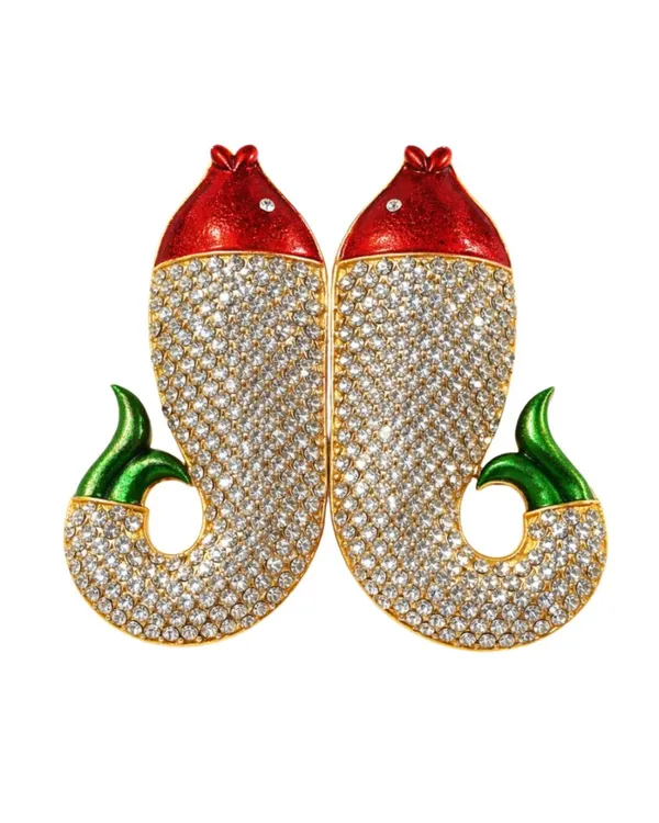 Heritage_Matsya_Alankaar_Earrings_Kundal_Laddu_Gopal_Shringar_Earring_Kundal_For_Radha_Krishna_Idols_Earring_For_All_God_Idols_Kundal_Krishnaji_Shreenathji_Puja_Shringar_Articles_Jewellery_Accessories_Deity_Ornaments_2_5