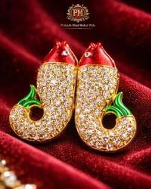 Heritage_Matsya_Alankaar_Earrings_Kundal_Laddu_Gopal_Shringar_Earring_Kundal_For_Radha_Krishna_Idols_Earring_For_All_God_Idols_Kundal_Krishnaji_Shreenathji_Puja_Shringar_Articles_Jewellery_Accessories_Deity_Ornaments_2_5