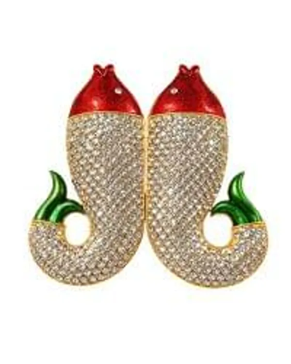 Heritage_Matsya_Alankaar_Earrings_Kundal_Laddu_Gopal_Shringar_Earring_Kundal_For_Radha_Krishna_Idols_Earring_For_All_God_Idols_Kundal_Krishnaji_Shreenathji_Puja_Shringar_Articles_Jewellery_Accessories_Deity_Ornaments_2_5