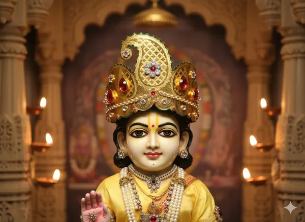 Keri_Mukut_Mukut_Laddu_Gopal_Accessories_Shringar_Jewellery_Accessories_Pooja_Articles_Mukut_For_God_Goddess_Perfect_For_Home_Temple_Decoration_Puja_3_1_5_Green