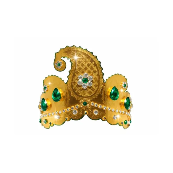 Keri_Mukut_Mukut_Laddu_Gopal_Accessories_Shringar_Jewellery_Accessories_Pooja_Articles_Mukut_For_God_Goddess_Perfect_For_Home_Temple_Decoration_Puja_3_1_5_Green