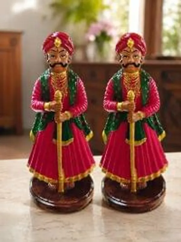 Dwarpal_Dwarpal_Pair_Temple_Guard_Statue_Mandir_Dwarpal_Entrance_Guardian_Idol_Temple_Decoration_Pooja_Room_Decor_Hindu_Decor_Traditional_Statue_Gatekeeper_Figurine_Religious_Handicraft_Indian_Temple_Accessory_Dwar_Rakshak_Murti_Home_Temple_Decor_Decorative_Idol_Pair_Spiritual_Decor_Rajasthani_Handicraft_Temple_Entrance_Statue_Mandir_Accessories_Guardian_Sculpture_Set_Of_2_6_Inch