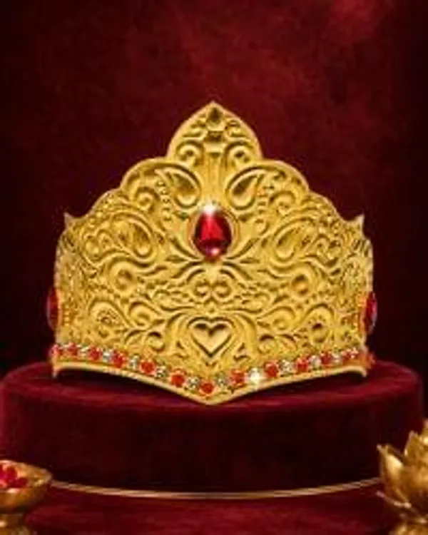 Swarna_Ratna_Mukut_Pan_Design_Crown_Deity_Ornament_Laddu_Gopal_Accessories_Shringar_Jewellery_Puja_Articles_Festivals_Decor_Mukut_For_Laddu_Gopal_Ji_All_God_Idols_Size_4_2_Red_Color_Will_Be_Sent_As_Per_Availability