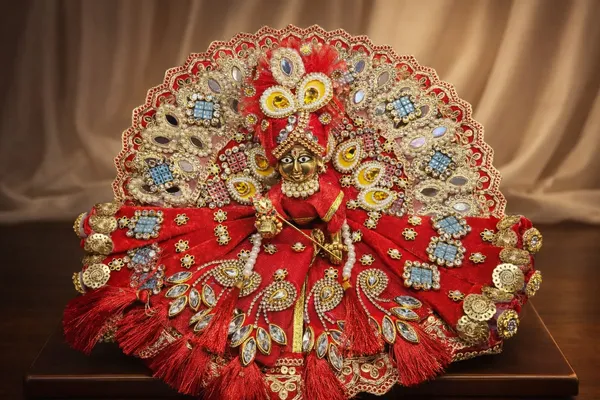 Laal_Mayur_Ratna_Rajsi_Poshak_Krishna_Idol_Dress_Laddu_Gopal_Dress_With_Safa_Red_Rajsi_Poshak_For_Krishna_Idols_Laddu_Gopal_Shringar_Handmade_Laddu_Gopal_Poshak_Laddu_Gopal_Festival_Dress_Krishna_Idol_Shringar_Set_Laddu_Gopal_Shringar_Poshak_Vastra_Set_For_Laddu_Gopal_Puja_Shringar_Articlrs_Janmashtami_Festival_Decor_1n_1n_2n_Laddu_Gopal