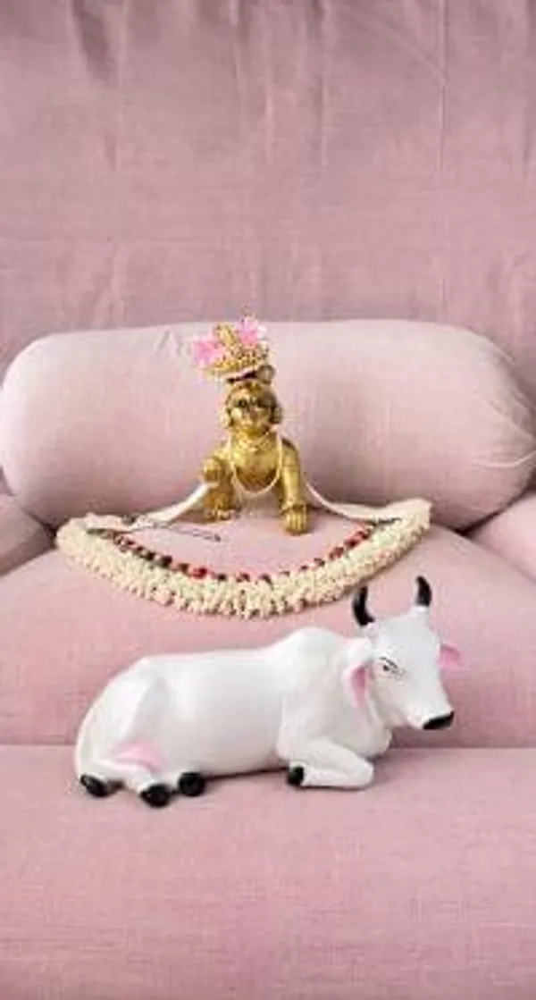Cow_For_Laddu_Gopal_Pooja_Gau_Mata_Murti_For_Home_Temple_Kamdhenu_Cow_Cow_Statue_Home_Decor_Temple_Decoration_Cow_Statue_For_Krishna_Ji_White_10_Inch