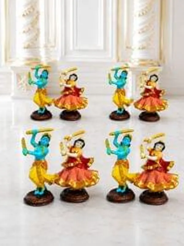 Raas_Leela_Idol_Krishna_Radha_Dancing_Idol_Pair_Radha_Krishna_Figurine_Janmashtami_Decoration_Spiritual_Decorative_Idol_Hindu_God_Statue_Pack_Of_4_6