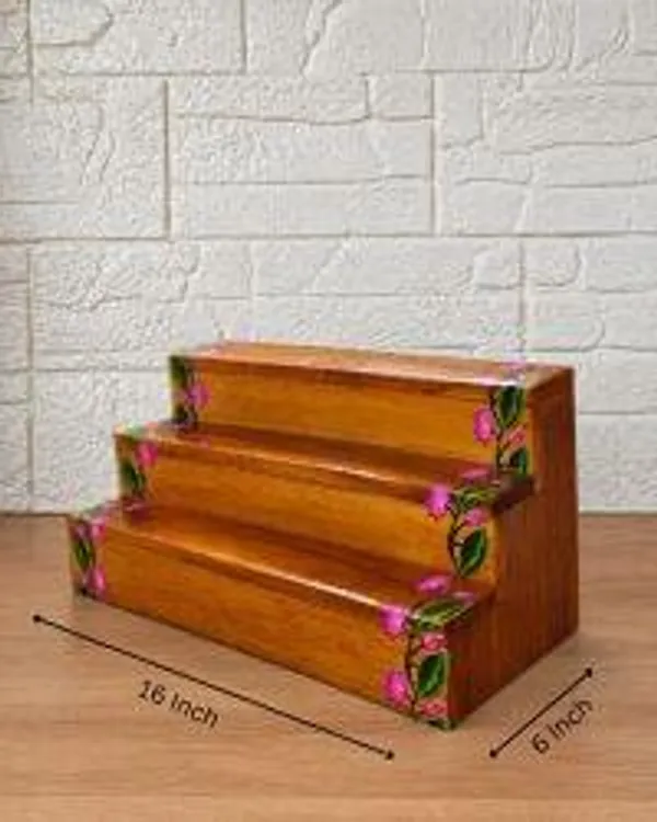 Wooden_3_Step_Khandpath_Stand_Wooden_3_Step_Khandpath_Stand_Rack_Chowki_Decorative_Items_Wooden_Stand_For_Pooja_Room_Festival_Decor_For_Mandir_16_6_Inch