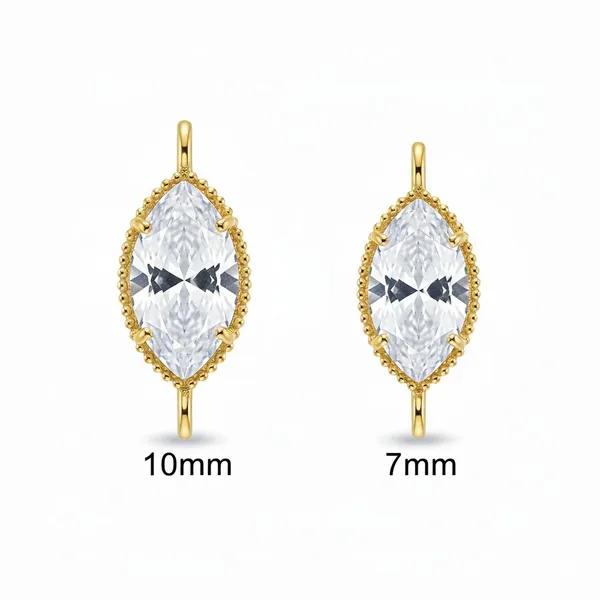 Pushtimarg_Seva_Shringar_Eye_Marquise_Shape_Pendal_Pendant_Padak_For_Pushti_Seva_Shringar_God_Idols_Shringar_Size_7mm_12_Piece_In_1_Packet