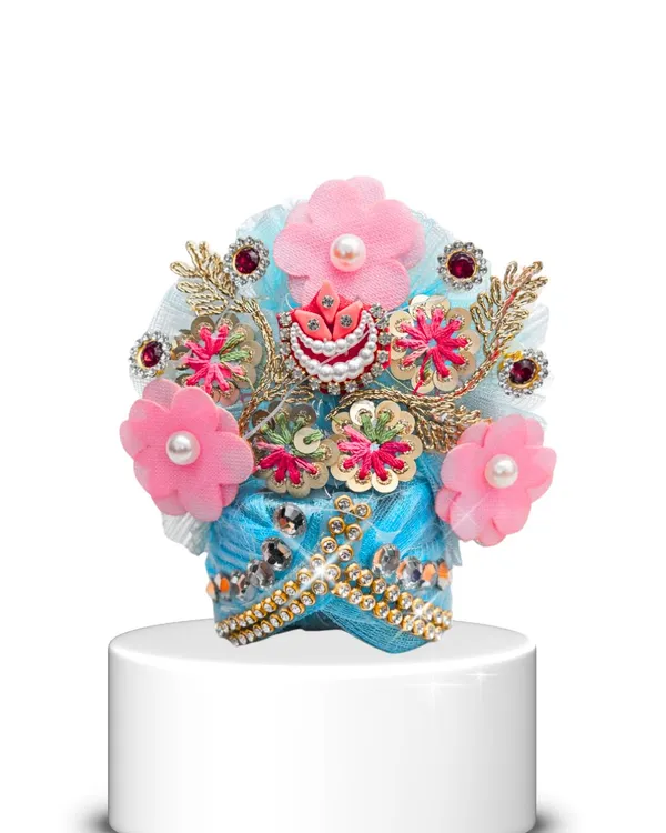 Shri_Thakurji_Firozi_Morkamal_Shringar_Poshak_With_Safa_Shringar_Poshak_With_Safa_Heavy_Handwork_Edition_Laddu_Gopal_Shringar_Krishna_Idol_Vastra_Festival_Dress_For_Laddu_Gopal_Idols_Krishna_Idol_Shringar_Set_Handmade_Laddu_Gopal_Poshak_Janmashtami_Poshak_Set_Stone_Work_Poshak_Festival_Special_Dress_1n_1n_2n_Laddu_Gopal