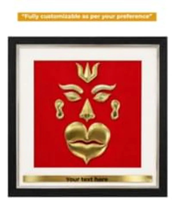 Premium_Bajrang_Mukh_Frame_With_Custom_Name_Plate_Embossed_Hanuman_Face_Wall_Decor_Golden_Finish_Bajrang_Wall_Hanging_For_Home_Temple_Meditation_Spiritual_Gift