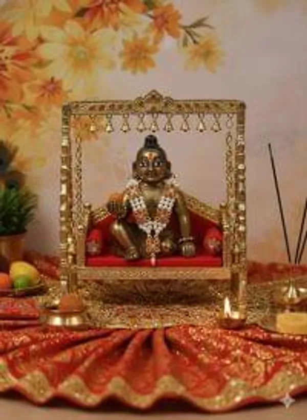 Classic_Pearl_Stone_Mala_Triple_Strands_Pearl_Mala_For_Laddu_Gopal_Necklace_Shringar_Jewellery_Accessories_Laddu_Gopal_Accessories_Perfect_For_Thakur_Ji_Krishna_Ji_All_God_Idols_2_Red