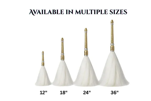 Traditional_Royal_White_Chawar_Chauri_Made_With_Natural_Pant_Fiber_Semi_Yak_Hairs