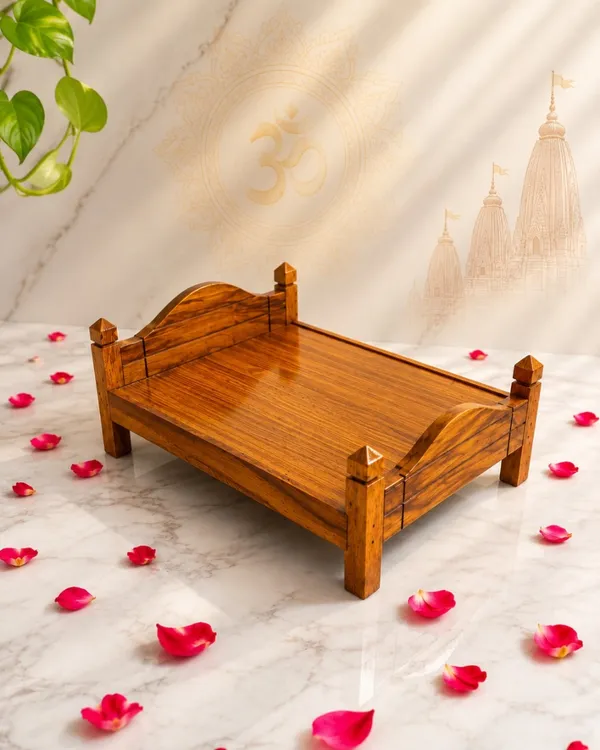 Sagwaan_Wooden_Bed_For_Laddu_Gopal_Teak_Wood_Bed_For_Laddu_Gopal_Wooden_Shayan_Manch_Laddu_Gopal_Palang_Krishna_Ji_Wooden_Bed_Handmade_Wooden_Bed_For_Thakur_Ji_Laddu_Gopal_Accessories_Home_Temple_Decor_Shree_Krishna_Shayan_Manch_Wooden_Vishram_Manch_Premium_Laddu_Gopal_Bed_Janmashtami_Decoration_Items_Traditional_Wooden_Palang_Thakur_Ji_Furniture_Mandir_Decoration_Accessories_8_6_Inch