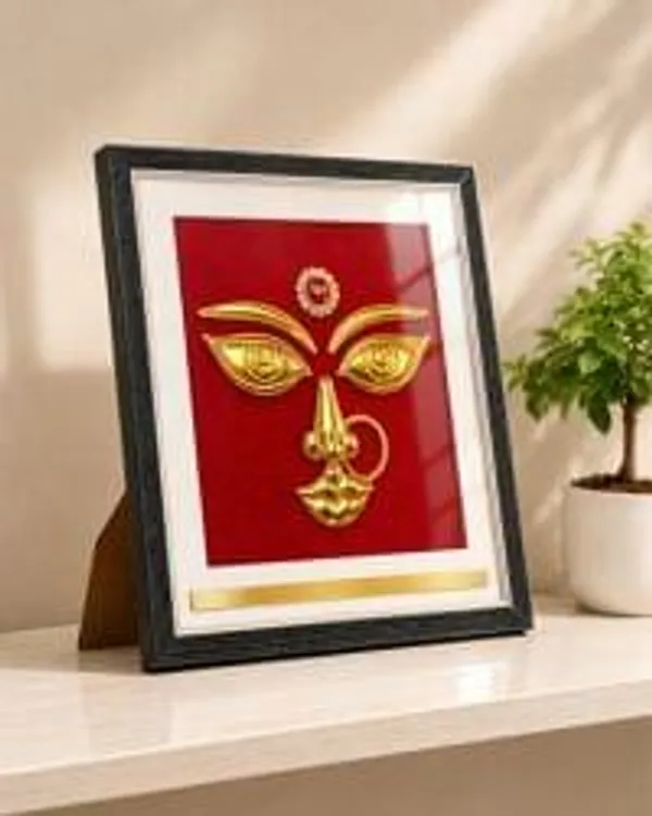 Mata_Ji_Mukh_Frame_Embossed_Mata_Ji_Face_Wall_Decor_Golden_Finish_Mata_Ji_Wall_Hanging_For_Home_Temple_Meditation_Spiritual_Gift