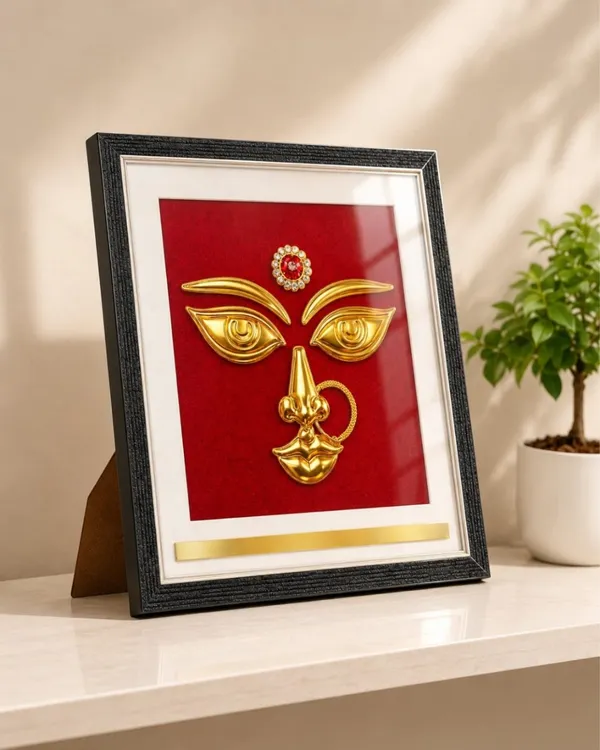 Mata_Ji_Mukh_Frame_Embossed_Mata_Ji_Face_Wall_Decor_Golden_Finish_Mata_Ji_Wall_Hanging_For_Home_Temple_Meditation_Spiritual_Gift