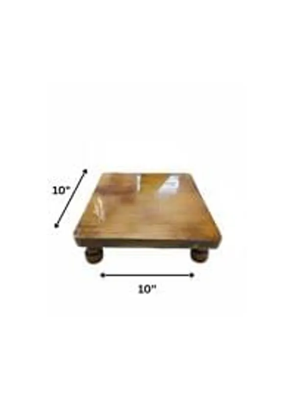 Classic_Heritage_Sagwan_Wooden_Bajot_Square_Chowki_Bajot_Wooden_Chowki_Puja_Chowki_Pooja_Articles_Home_Decor_Festivals_Decor_Decorative_Items_10_10_Inch