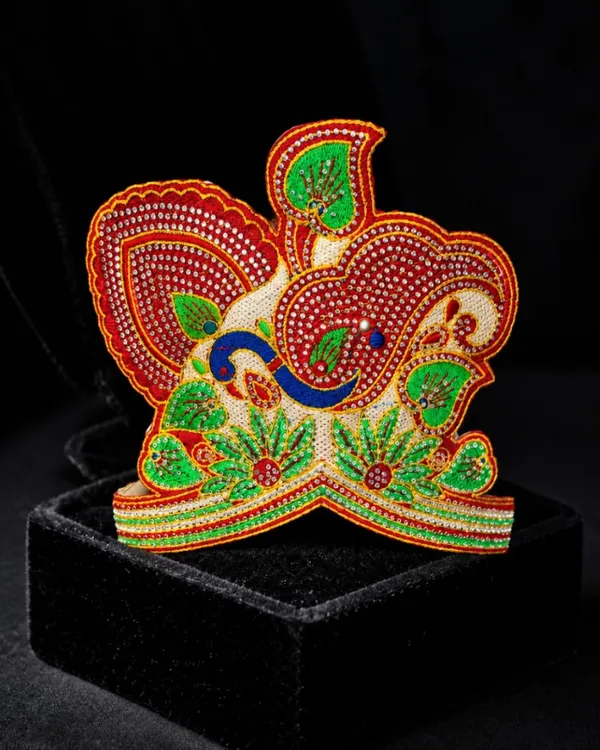 Vallabhi_Mukut_God_Crown_For_Kids_Krishna_Costume_Accessories_Mukut_For_God_Idols_Laddu_Gopal_Mukut_Krishna_Mukut_Jewellery_Accessories_Stage_Performance_Crown_Red_12_7_Inch