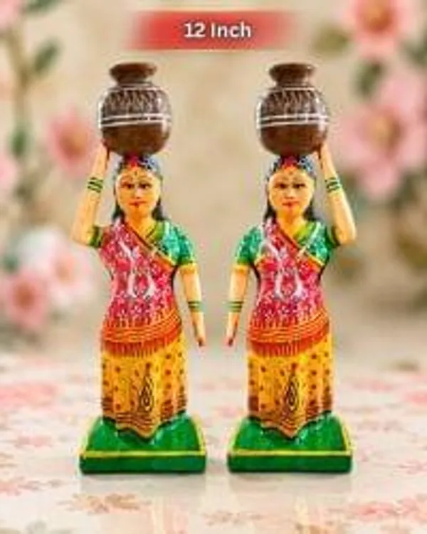Wooden_Matka_Gopi_Pair_Gopi_Statue_Decorative_Gopi_Pair_Krishna_Gopi_Figurine_Laddu_Gopal_Decoration_Shreenathji_Decoration_Temple_Decoration_Accessories_Janmashtami_Decoration_Krishna_Temple_Accessories_12_Inch