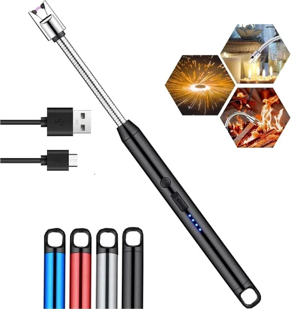USB_Rechargeable_Flexible_Neck_Electric_Arc_Lighter