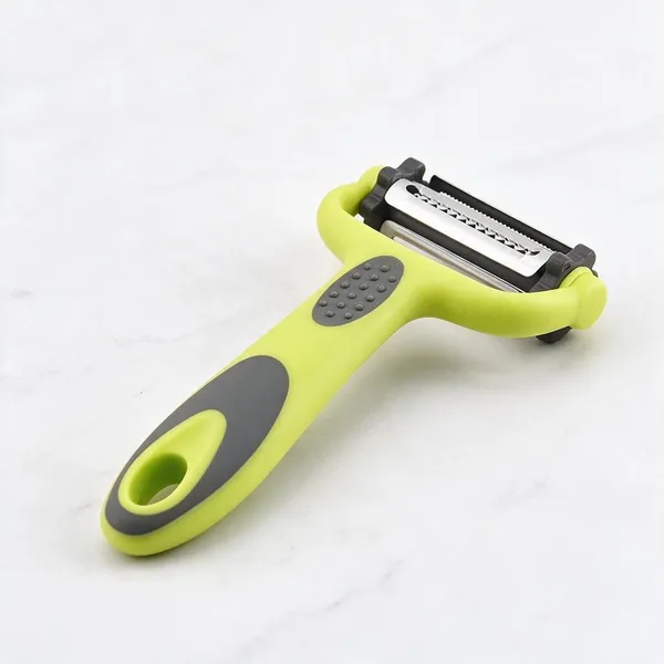 Stainless_Steel_Plastic_Handle_Ergonomic_Vegetable_Peeler
