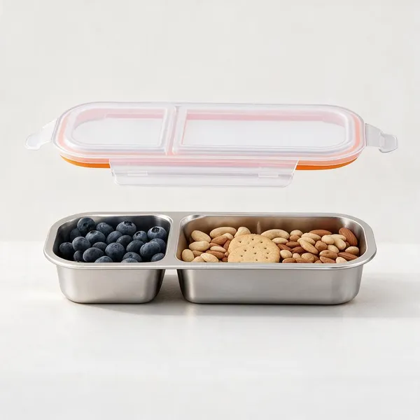 Stainless_Steel_Two_Compartment_Food_Storage_Container