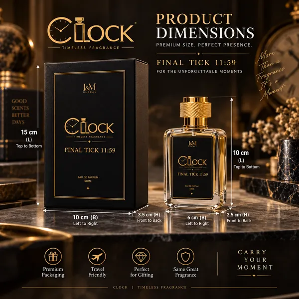 J&M_Global_Clock_Final_Tick_11:59_Eau_De_Parfum