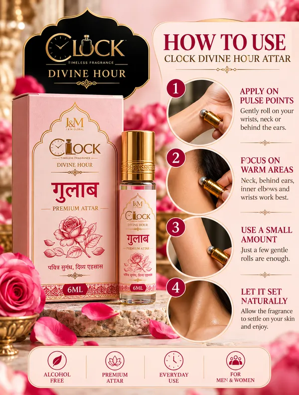 Clock_Divine_Hour_Gulab_Rose_Attar