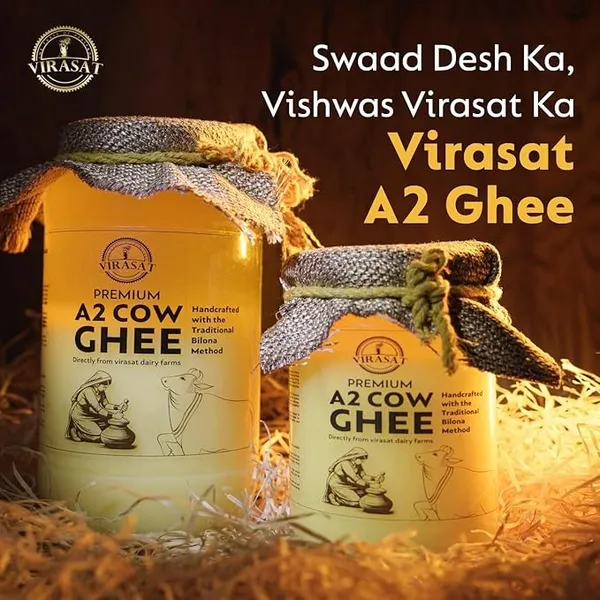 Virasat_A2_Gir_Cow_Bilona_Ghee