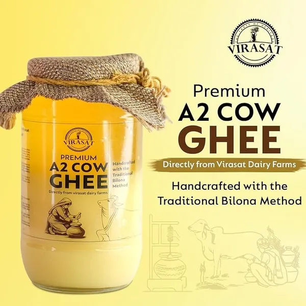 Virasat_A2_Gir_Cow_Bilona_Ghee