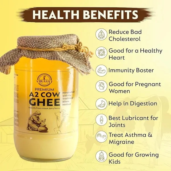 Virasat_A2_Gir_Cow_Bilona_Ghee
