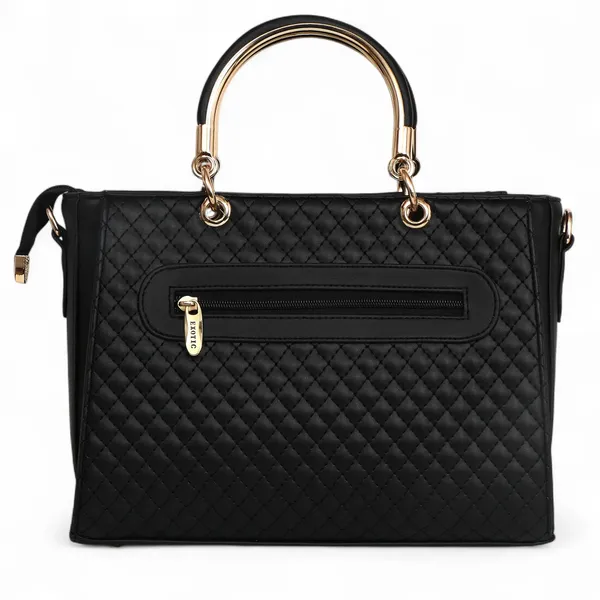 Exotic_Stitching_Quilted_Design_Pattern_Handbag_Black