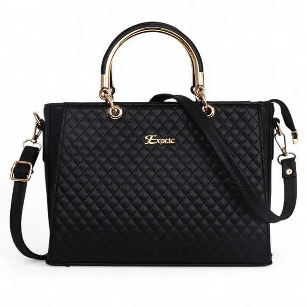 Exotic_Stitching_Quilted_Design_Pattern_Handbag_Black
